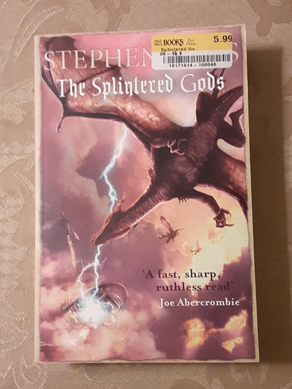 Stephen Deas The Spirited Gods Paperback Book